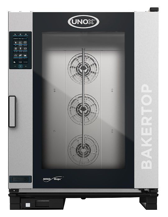 Пароконвектомат UNOX XEBC-10EU-GPLM газ, петли справа